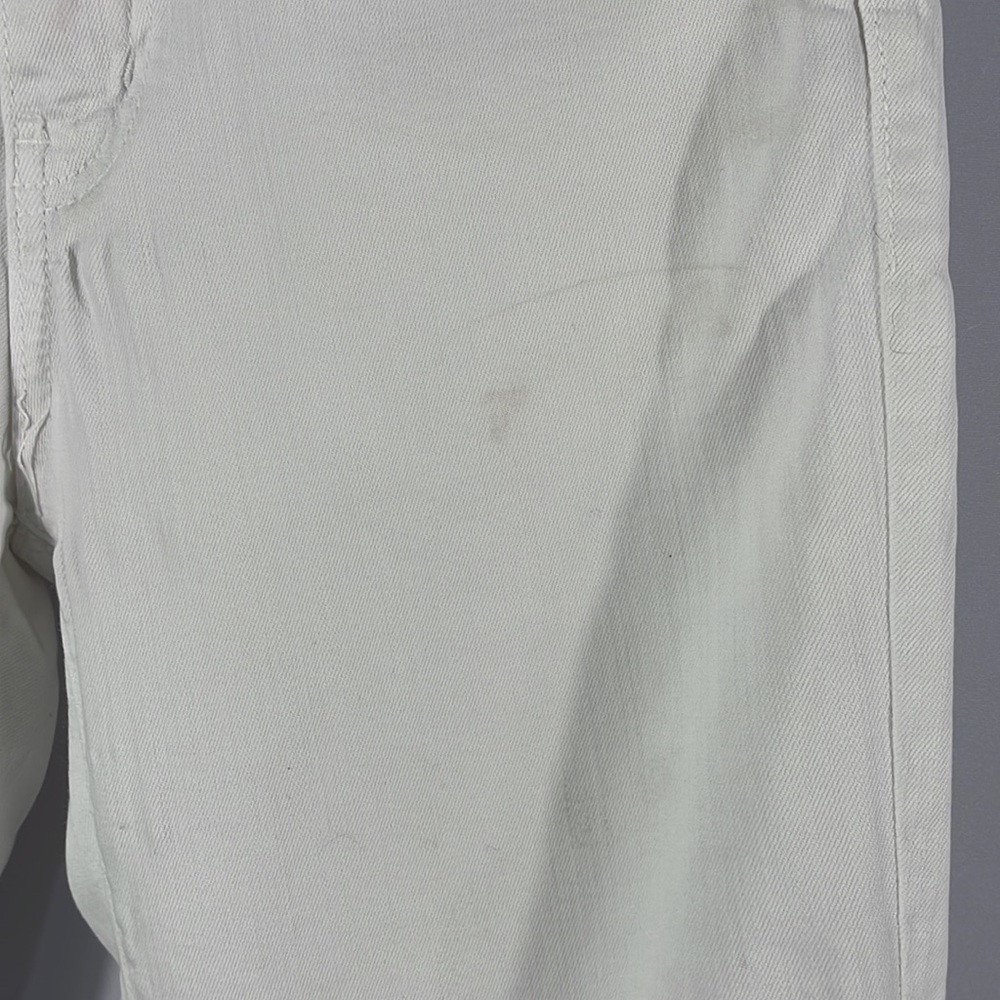 Just Black, White Denim Jeans, Size 29, - Picture 5 of 7
